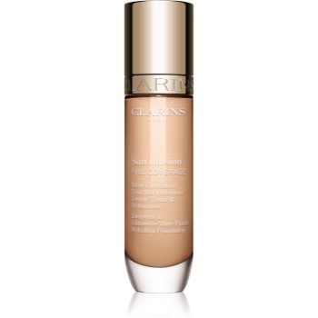 Clarins Skin Illusion Hydrating Foundation fond de ten cu acoperire ridicată - imagine 2